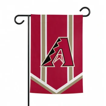 Arizona Diamondbacks Garden Flag Personalized Chevron Stripes Red Best Selling