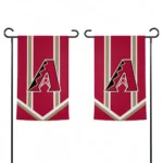 Arizona Diamondbacks Garden Flag Personalized Chevron Stripes Red Best Selling