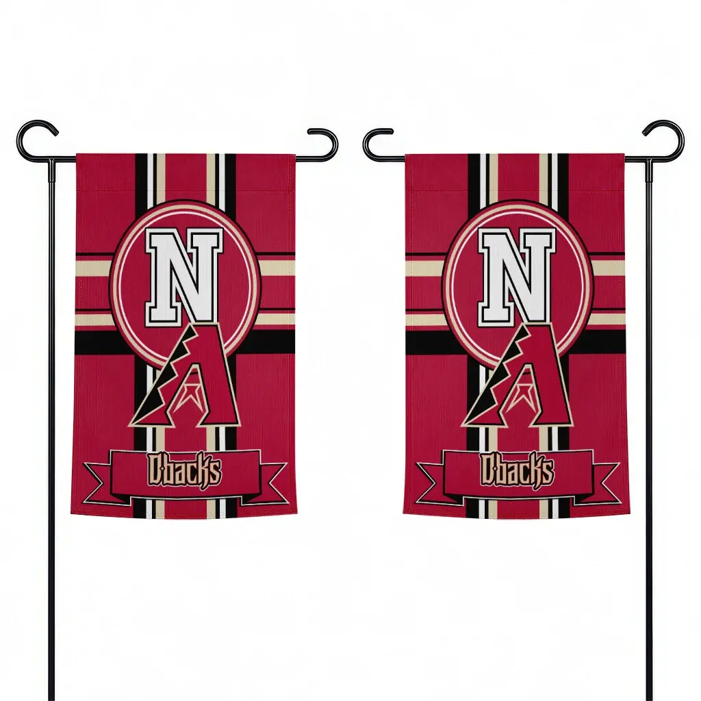 Arizona Diamondbacks Garden Flag Personalized Circle Medallion Red Fashion Forward Arizona Diamondbacks Garden Flag Personalized Circle Medallion Red Fashion Forward