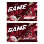 Arizona Diamondbacks House Flag Personalized Tech Panels Red Best Selling
