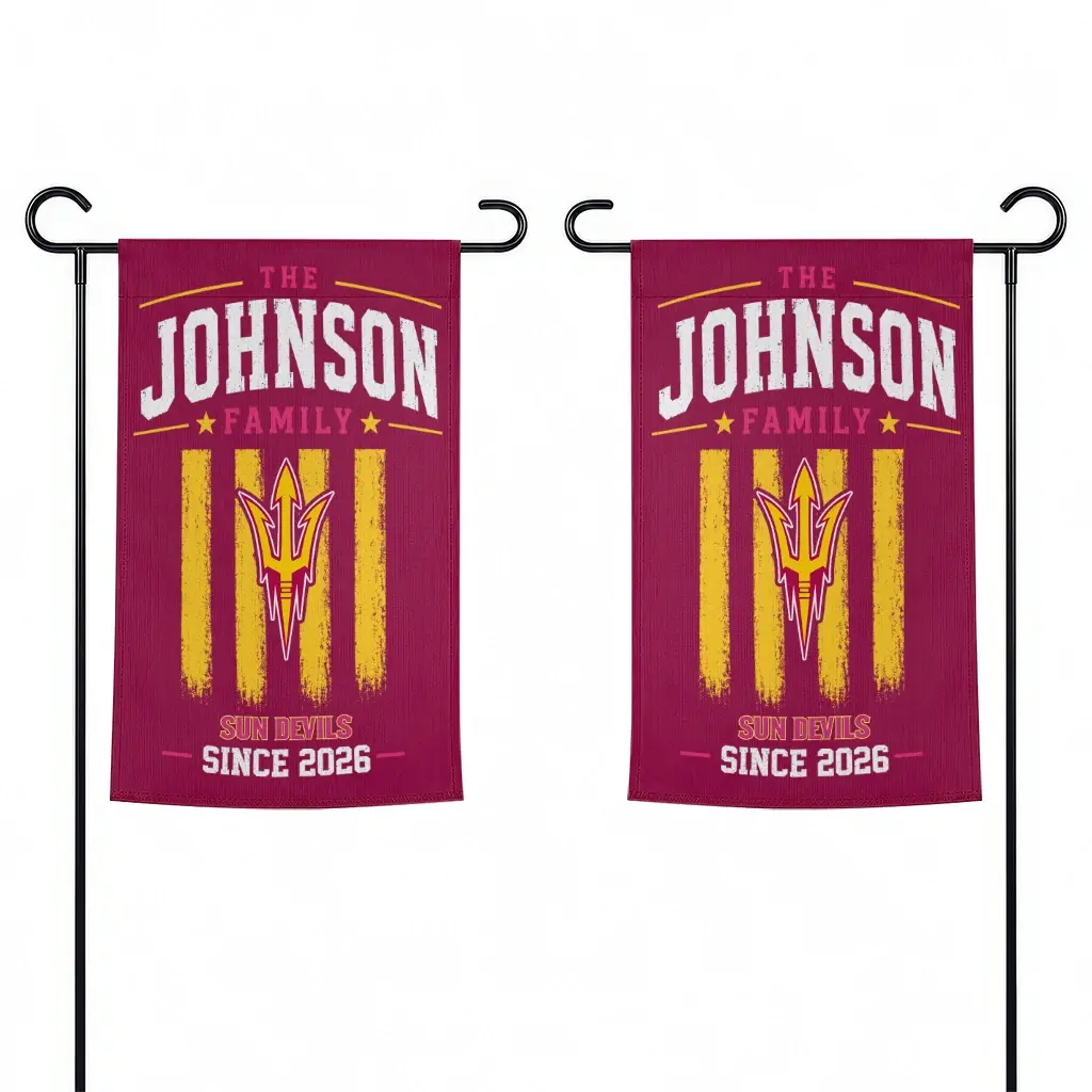 Arizona State Sun Devils Garden Flag Custom Distressed Stripes Maroon Fashion Forward Arizona State Sun Devils Garden Flag Custom Distressed Stripes Maroon Fashion Forward