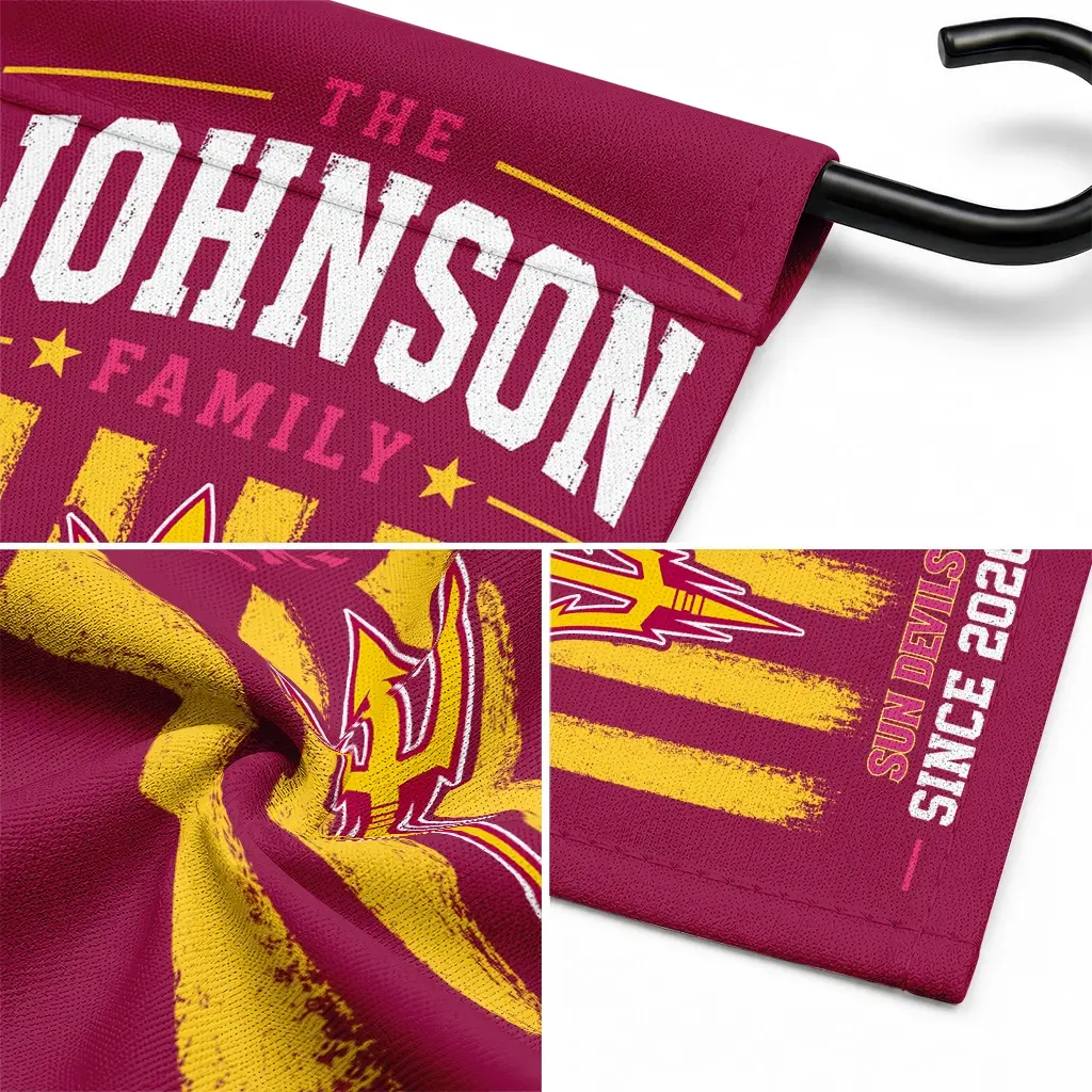 Arizona State Sun Devils Garden Flag Custom Distressed Stripes Maroon Latest Model Arizona State Sun Devils Garden Flag Custom Distressed Stripes Maroon Latest Model