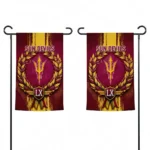 Arizona State Sun Devils Garden Flag Custom Laurel Wreath Maroon Best Selling