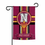 Arizona State Sun Devils Garden Flag Customized Circle Medallion Maroon Best Selling