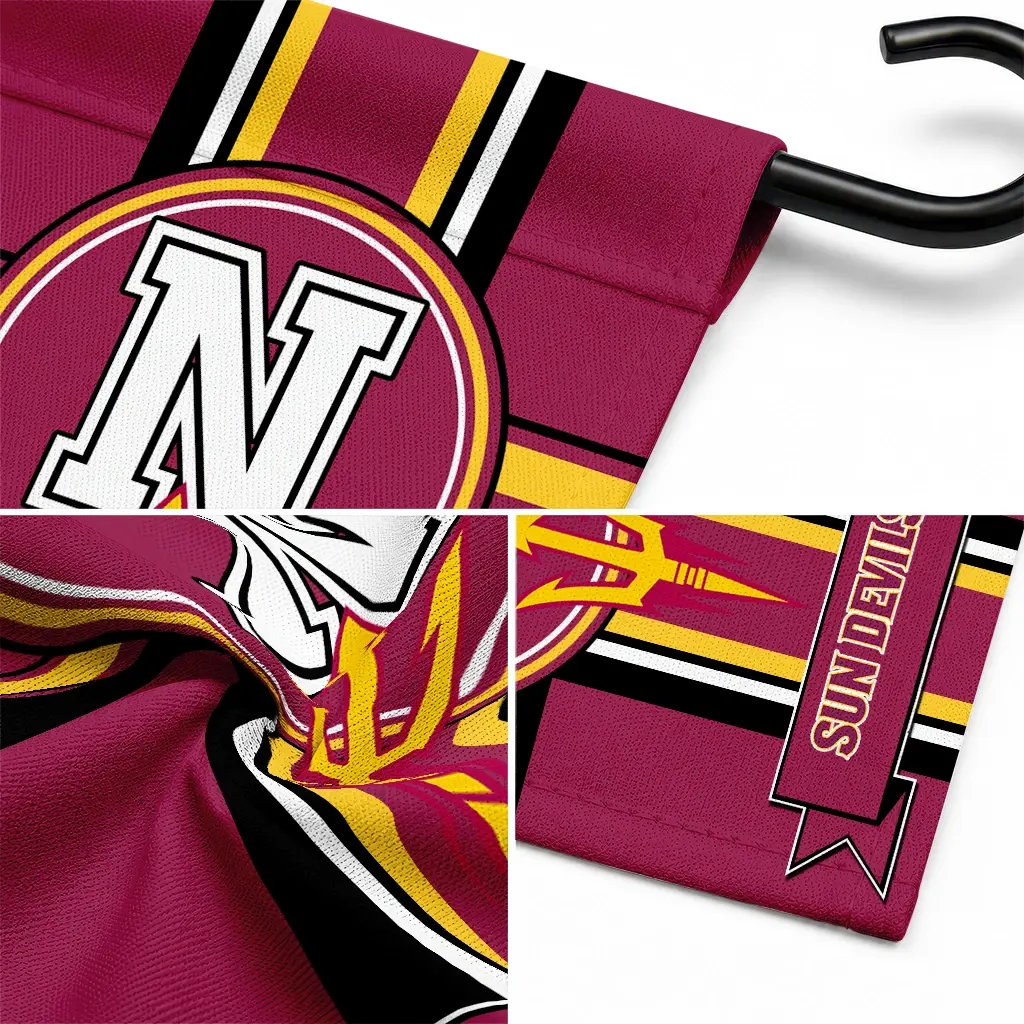 Arizona State Sun Devils Garden Flag Customized Circle Medallion Maroon Latest Model Arizona State Sun Devils Garden Flag Customized Circle Medallion Maroon Latest Model
