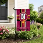 Arizona State Sun Devils Garden Flag Customized Circle Medallion Maroon Best Selling