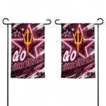Arizona State Sun Devils Garden Flag Personalized Glowing Star Maroon Best Selling