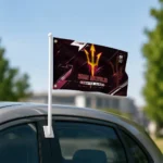 Arizona State Sun Devils House Flag Custom Speed Slashes Maroon Best Selling