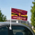 Arizona State Sun Devils House Flag Customized Brushed Streaks Maroon Best Selling