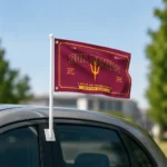 Arizona State Sun Devils House Flag Customized Ornate Border Maroon Best Selling