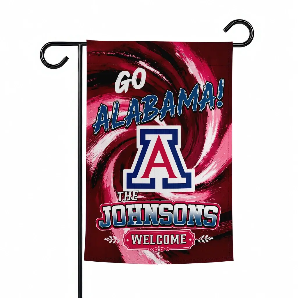 Arizona Wildcats Garden Flag Custom Swirl Vortex Red Best Selling Arizona Wildcats Garden Flag Custom Swirl Vortex Red Best Selling