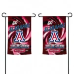 Arizona Wildcats Garden Flag Custom Swirl Vortex Red Best Selling