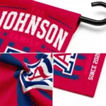 Arizona Wildcats Garden Flag Customized Distressed Stripes Red Best Selling