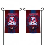 Arizona Wildcats Garden Flag Customized Laurel Wreath Red Best Selling