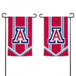 Arizona Wildcats Garden Flag Personalized Chevron Stripes Red Best Selling