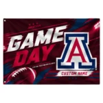 Arizona Wildcats House Flag Custom Action Streaks Red Best Selling