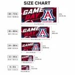Arizona Wildcats House Flag Custom Action Streaks Red Best Selling
