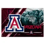 Arizona Wildcats House Flag Custom Diagonal Stripes Red Best Selling