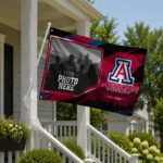 Arizona Wildcats House Flag Customized Framed Photo Red Black Best Selling
