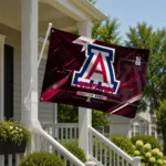 Arizona Wildcats House Flag Customized Speed Slashes Red Best Selling
