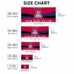 Arizona Wildcats House Flag Personalized Brushed Streaks Red Best Selling