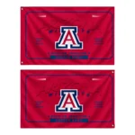 Arizona Wildcats House Flag Personalized Ornate Border Red Best Selling