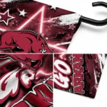 Arkansas Razorbacks Garden Flag Custom Glowing Star Red Best Selling