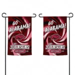 Arkansas Razorbacks Garden Flag Custom Swirl Vortex Red Best Selling