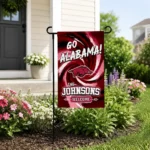 Arkansas Razorbacks Garden Flag Custom Swirl Vortex Red Best Selling