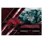 Arkansas Razorbacks House Flag Custom Diagonal Stripes Red Best Selling