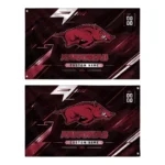 Arkansas Razorbacks House Flag Customized Speed Slashes Red Best Selling