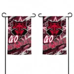 Arkansas State Red Wolves Garden Flag Customized Glowing Star Scarlet Best Selling