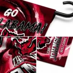 Arkansas State Red Wolves Garden Flag Customized Swirl Vortex Scarlet Best Selling