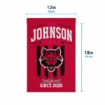 Arkansas State Red Wolves Garden Flag Personalized Distressed Stripes Scarlet Best Selling
