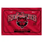 Arkansas State Red Wolves House Flag Custom Ornate Border Scarlet Best Selling