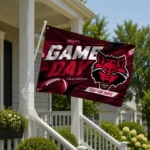Arkansas State Red Wolves House Flag Customized Action Streaks Scarlet Best Selling