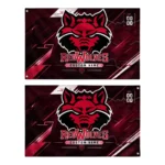 Arkansas State Red Wolves House Flag Personalized Speed Slashes Scarlet Best Selling