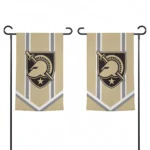 Army Black Knights Garden Flag Custom Chevron Stripes Gold Best Selling