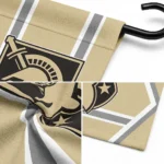 Army Black Knights Garden Flag Custom Chevron Stripes Gold Best Selling
