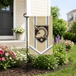 Army Black Knights Garden Flag Custom Chevron Stripes Gold Best Selling