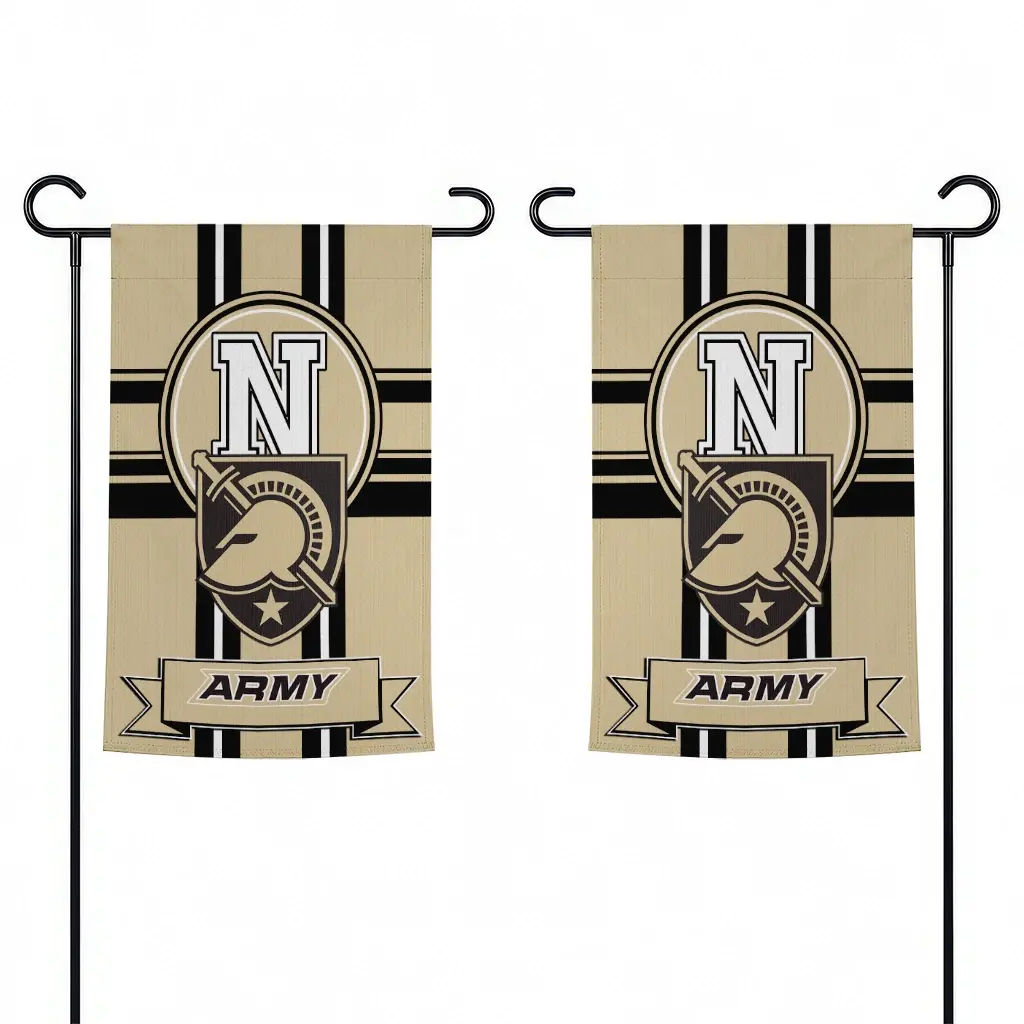 Army Black Knights Garden Flag Custom Circle Medallion Gold Fashion Forward Army Black Knights Garden Flag Custom Circle Medallion Gold Fashion Forward