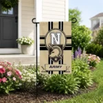 Army Black Knights Garden Flag Custom Circle Medallion Gold Best Selling