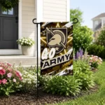 Army Black Knights Garden Flag Customized Glowing Star Gold Best Selling