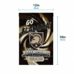 Army Black Knights Garden Flag Customized Swirl Vortex Gold Best Selling