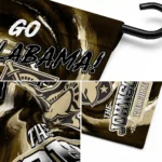 Army Black Knights Garden Flag Customized Swirl Vortex Gold Best Selling