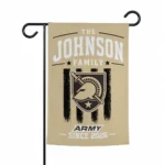 Army Black Knights Garden Flag Personalized Distressed Stripes Gold Best Selling