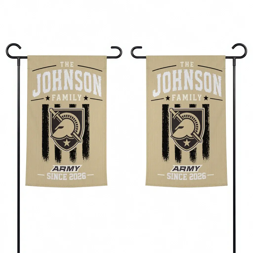 Army Black Knights Garden Flag Personalized Distressed Stripes Gold Fashion Forward Army Black Knights Garden Flag Personalized Distressed Stripes Gold Fashion Forward