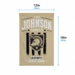 Army Black Knights Garden Flag Personalized Distressed Stripes Gold Best Selling