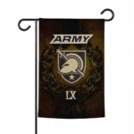 Army Black Knights Garden Flag Personalized Laurel Wreath Gold Best Selling