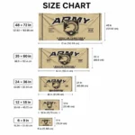 Army Black Knights House Flag Custom Ornate Border Gold Best Selling
